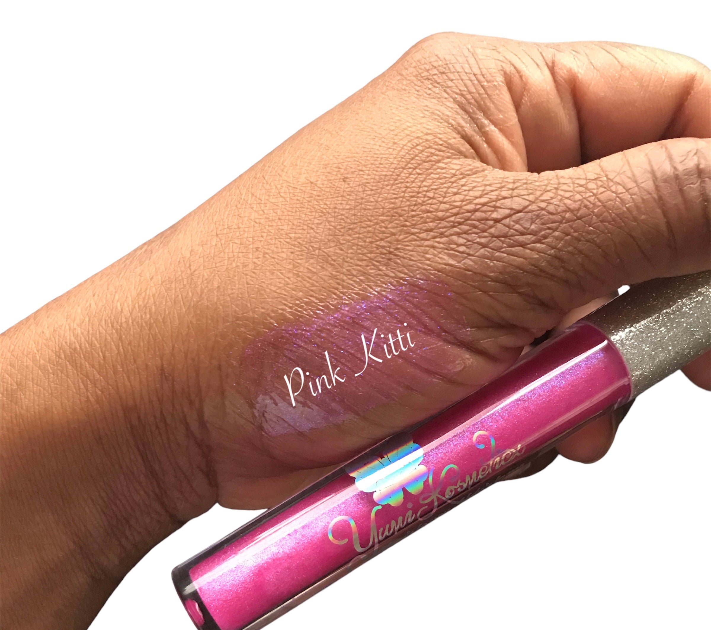 Metallic Lip Gloss Kit | Pink Kitti - Yumi Kosmeticx 